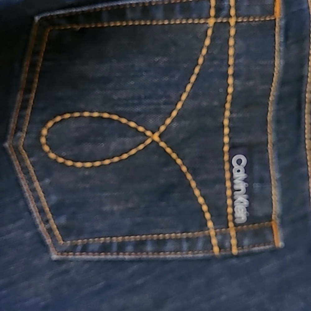 Blue Jeans from Calvin Klein. 18w